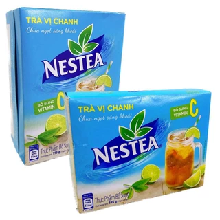 Combo 2 hộp trà hòa tan Nestea chanh đá (mỗi hộp 15 gói x 13g, date mới 12 tháng).