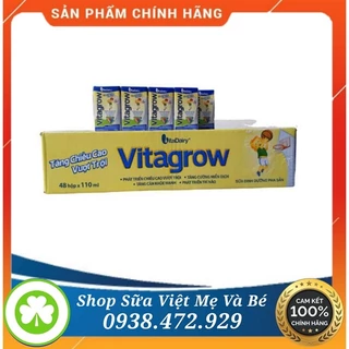 Vitadairy Vitagrow 110ml - DÀNH CHO BÉ TRÊN 1 TUỔI - [Chính hãng]- [Date mới]- [Có quà tặng kèm]