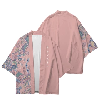 Áo Choàng kimono Nhật Bản In Họa Tiết 3d Thời Trang Cho Nam