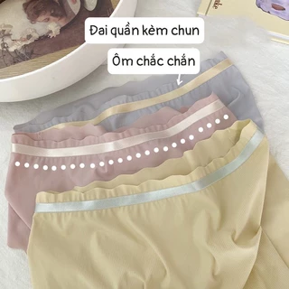 Quần lót chất đúc su gân tăm bản rộng viền sóng