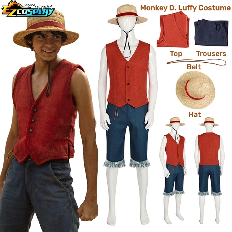 Bộ Trang Phục Hóa Trang Nhân Vật luffy Trong Phim Lễ halloween Dành Cho Nam