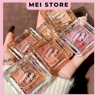 Bảng Phấn Mắt 4 Ô Màu HELLO STYLE Hotrend Eyeshadow HS-B01