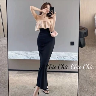 Chic Chic váy nữ Đầm Body Cho thời váy Trendy Minimalist Comfortable Fashion WLQ23C0ANX 50Z231216