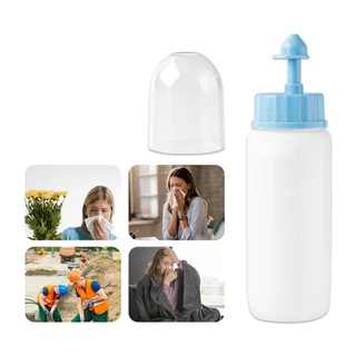 Bình silicone Mềm 240ml Rửa Mũi Chống Dị Ứng Cho Người Lớn Và Trẻ Em