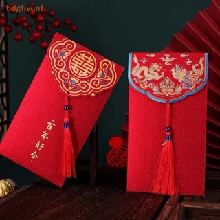 Bdgf Set 10 Bao Lì Xì Đỏ Phong Cách Trung Hoa Truyền Thống Dành Cho Đám Cưới