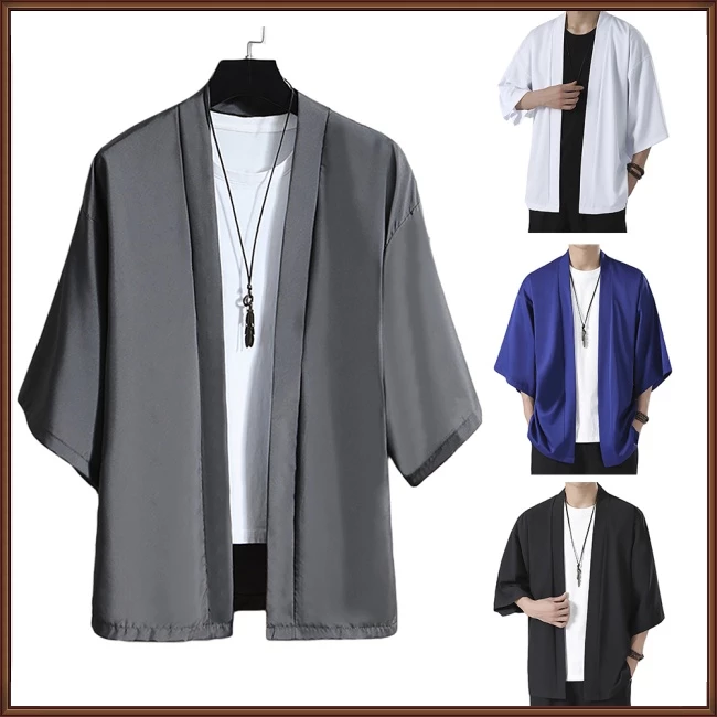 Jaz Áo Khoác kimono Truyền Thống Nhật Bản Chống Nắng Mùa Hè Kích Thước Lớn Cho Cặp Đôi