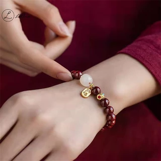 Vòng Tay Chuỗi Hạt May Mắn luimo May Mắn handmade Có Thể Điều Chỉnh Thu Hút Tiền Tài Lộc Cho Nam Và Nữ * Bán Chạy