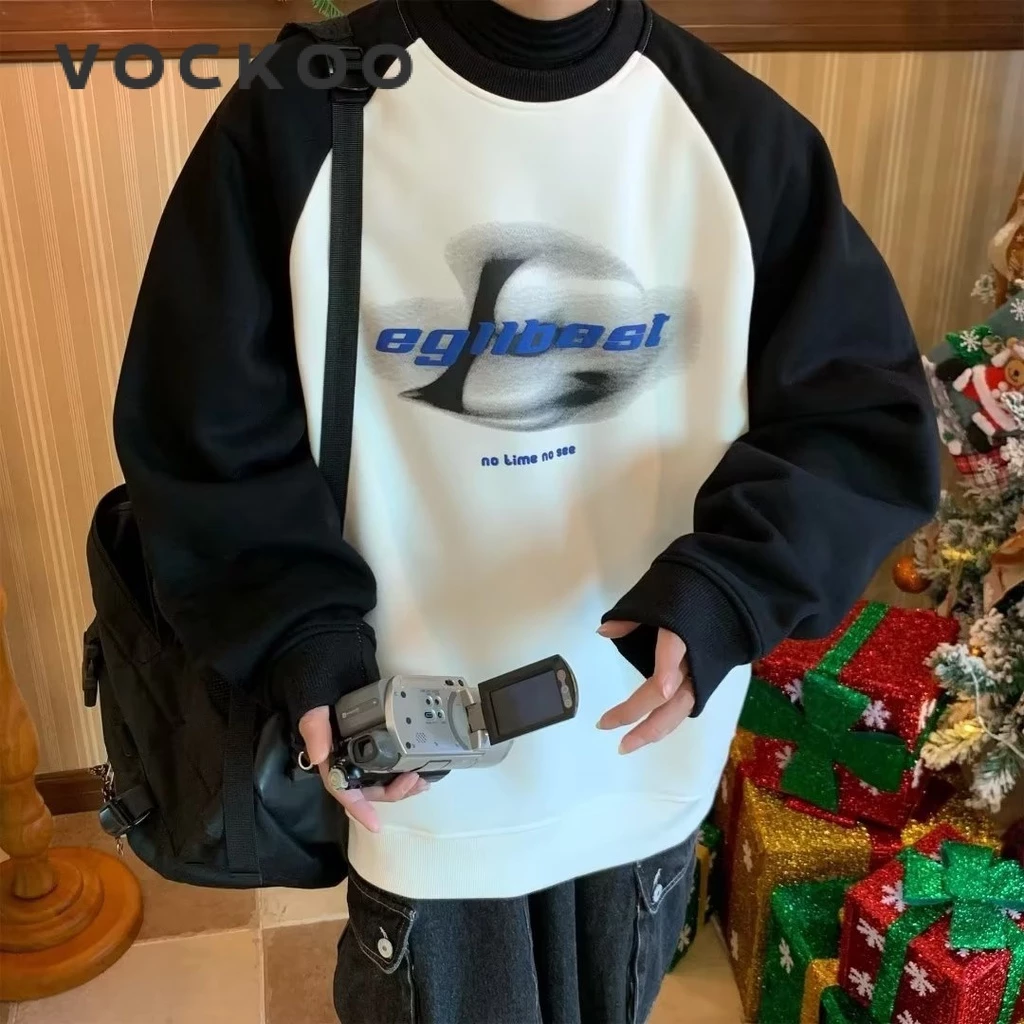 VOCKOO Áo khoác áo hoodie sweater nỉ siêu rẻ phù hợp nam nữ rộng thoải mái 2023 NEW MWY23A07JN 48Z231129