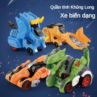 Đồ Chơi Xe Hơi Khủng Long Biến Hình tyrannosaurus rex Cho Bé Trai