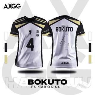 Hàng Có Sẵn Áo Sơ Mi anime axgg 'haikyuu fukurodani bokuto'