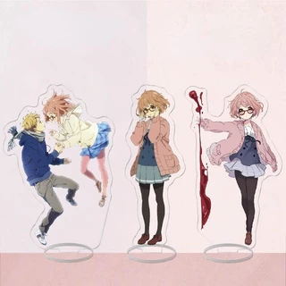 Mô hình Standee Beyond The Boundary Kuriyama Mirai Kanbara Akihito anime chibi acrylic standee trưng bày trang trí