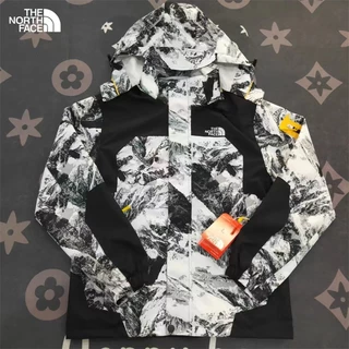 [l-6xl] Áo Khoác Thể Thao Nhẹ Thoáng Khí Có Mũ Trùm Chống Thấm Nước the north face Cho Nam