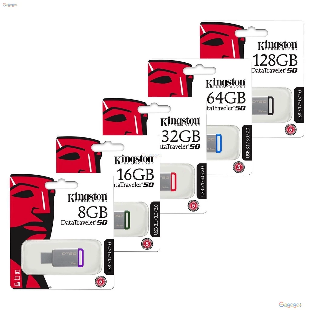 Usb kingston dt50 pendrive 8gb 16gb 32gb 64gb 128gb Tốc Độ Cao