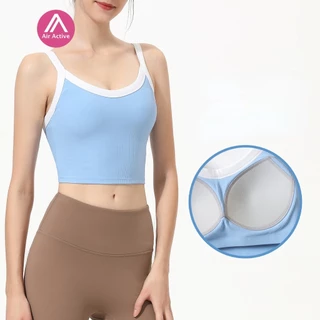 AirActive Leisure Áo Ngực Thể Thao Có Mút Cố Định Gân