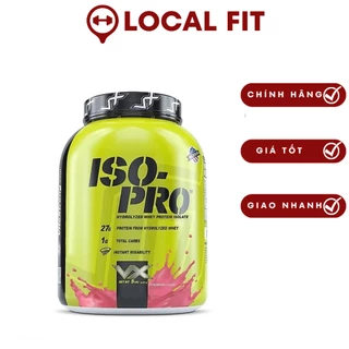 [Chính hãng] ISO PRO Thực Phẩm Bổ Sung Protein 100% HYDROLYZED WHEY ISOLATE VitaXtrong  5lbs tại local fit