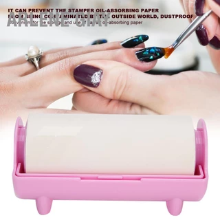 Arlene Giay Giấy dán móng tay thấm dầu Nail Art Stamper Công cụ loại bỏ hoa văn Dụng làm