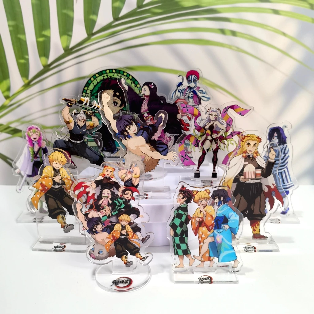 Mô hình Standee Thanh gươm diệt quỷ Anime Demon Slayer Kamado Tanjirou Nezuko Action Zenitsu Inosuke