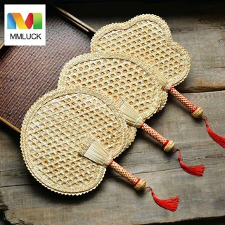 Mmluck Handfans Trái Tim Bằng Rơm Lúa Mì Phong Cách Trung Hoa Thân Thiện Với Môi Trường Trang Trí Nhà Cửa diy