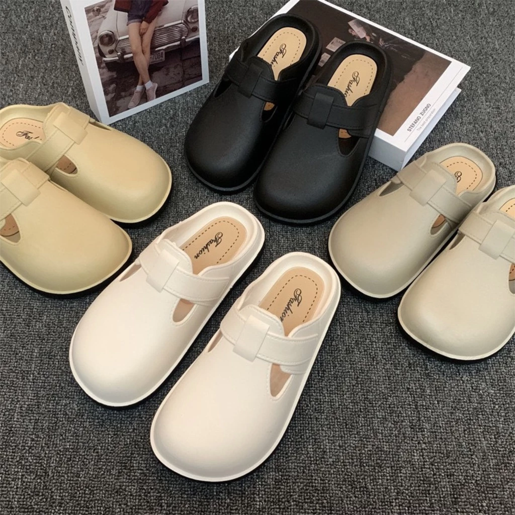Giày Lười Nam Nữ Màu Trơn Fashion, Sục Lười Đế Thấp 3cm Dáng Đẹp Size 36-41-SDT