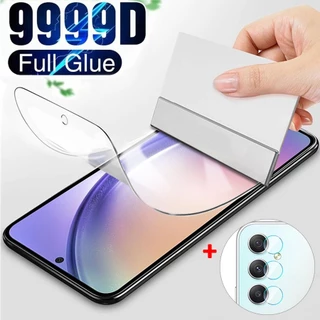 2 in 1 Dán Film dẻo PPF Miếng dán màn hình + Kính Cường Lực Camera cho Samsung Galaxy A15 A25 A05s A14 A24 A34 A54 A11 A12 A13 A23 A33 A53 A73 A22 A32 A52 A42 A72 A31 A51 A71 A10 A20s A21s A30s A50s A70s 5G 4G A02s A03s A04s S23 FE 5G 4G