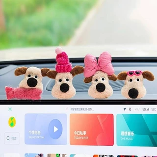 Internet Celebrity Car Decoration Car Cute Cartoon Dog Car Decorations Dashboard Car Decoration Car Screen Interior d3wF