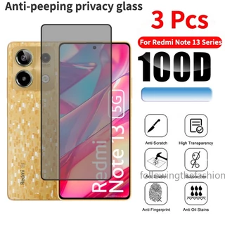 Kính Cường Lực 3D 3 Trong 1 Bảo Vệ Màn Hình Chống Sốc Cho Redmi Note 13 4G Note13 Pro + Pro Plus 5G 2024