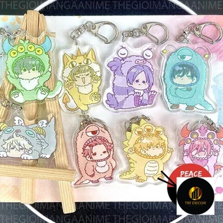 Móc khóa BLUE LOCK ver QUÁI VẬT CUTE in hình anime chibi Mica trong acrylic quà tặng dễ thương