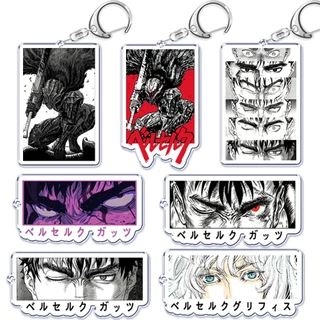 Móc khoá Japan Anime Berserk Eye Project Acrylic in 2 mặt rõ nét MẮT NHÂN VẬT ANIME nhựa Acrylic Phụ kiện trang trí