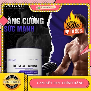 Thực Phẩm Bổ Sung Tăng Sức Mạnh, Sức Bền Cơ Bắp Ostrovit Beta Alanine (250 Lần Dùng)