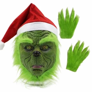 Găng Tay Nhồi Bông Hóa Trang grinch Mới Cho Người Lớn Và Trẻ Em