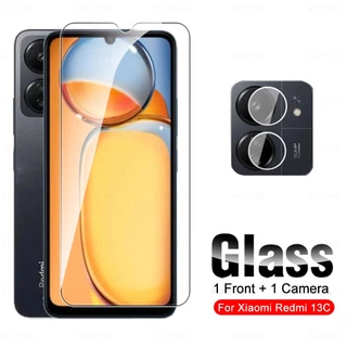 Kính Cường Lực 2 Trong 1 Cho xiaomi redmi 13c poco c65 redmy redme 13 c c13 redmi13c poco c65 6.74 inch