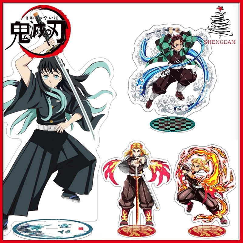 Mô hình Standee Thanh gươm diệt quỷ Anime Demon Slayer Kimetsu No Yaiba Figure Kamado Tanjirou Nezuko Zenitsu