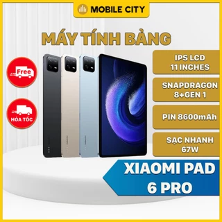 Máy Tính Bảng Xiaomi Pad 6 Pro  (Bảo Hành 12 Tháng Nguồn Và Màn Hình) - Snapdragon 8+ Gen 1, Màn hình 144Hz