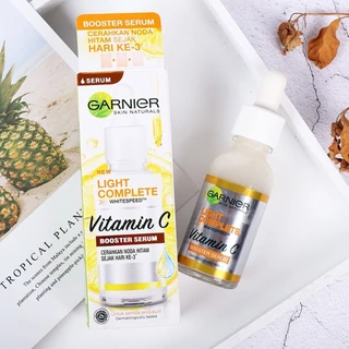 Vog 30ml Vitamin C Booster Serum Garnier Bright Complete Nicotinamide Bright Skin Tone Essence Fade Acne Mark