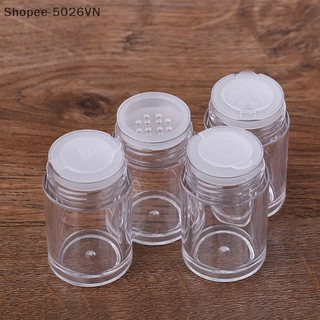 1 Hũ Rỗng 10ml Đựng Mỹ Phẩm Màu Trắng Có Nắp Vặn Tiện Dụng