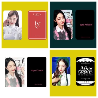 Set 4-6 Tấm Ảnh Thẻ I 'Ve mine rei liz leeseo wonyoung gaeul yujin 1st