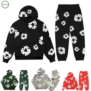 New Coming~Hoodie/1*Pants Hip-hop Hooded Long Sleeve Male Men And Women Polyester#Home Essentialses