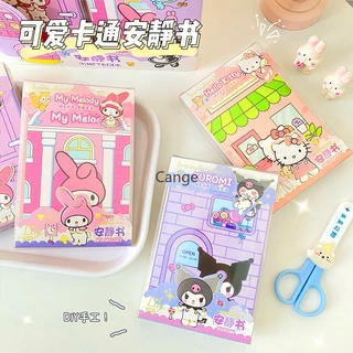 SANRIO Sách Đồ Chơi Thủ Công Không Cắt Không Gây Tiếng Ồn Cho Bé