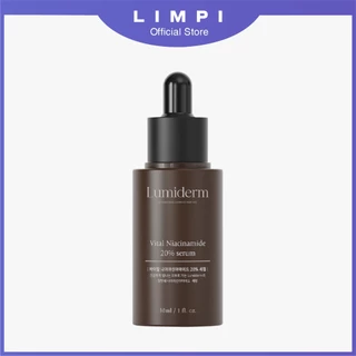 Tinh Chất Dưỡng Trắng Da, Mờ Thâm Nám Lumiderm Vital Niacinamide 20% Serum 30ml