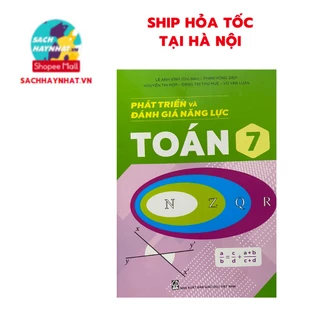 Sách - Phát triển và đánh giá năng lực Toán 7 ( NXB Giáo Dục Việt Nam )