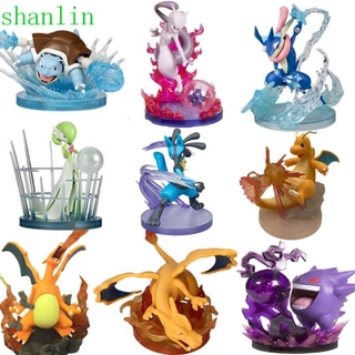 Shanlin Mô Hình Đồ Chơi Nhân Vật Hoạt Hình pokemon greninja pikachu gk gengar espeon charizard