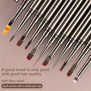 ✔Candy Nail Art Tools Bộ Cọ Vẽ Tranh Bút Trị Liệu Bằng ánh Sáng Vuông Bút Scriber PenMetal Rod Nail Art Painting Brush Thích Hợp Cho Các Tiệm Làm Móng Candygirla.vn