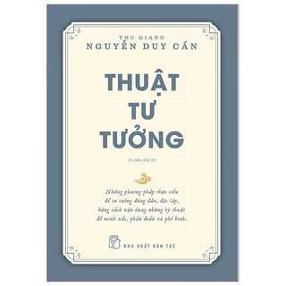 Sách Thuật Tư Tưởng - TS Thu Giang (Tái Bản)