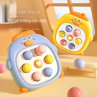 WISLEO Máy Chơi game Cầm Tay Bấm Phím Bấm Hình Vịt mini Đa Năng Hỗ Trợ Giáo Dục Bé