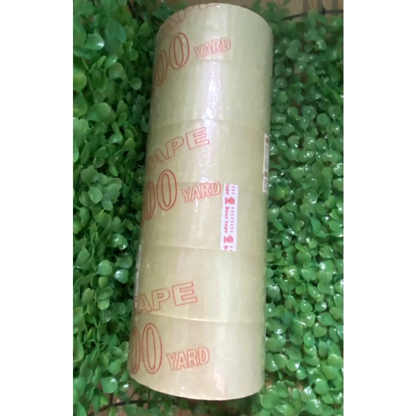 Băng keo trong 100 yard 1kg - 6 cuộn