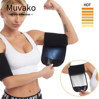 Muvako 1 Cặp Đai Quấn Bắp Tay Đốt Cháy Mỡ Thừa Định Hình Cơ Thể Cho Nam