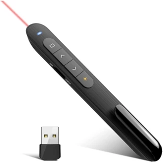 Bút laser Trình Chiếu Không Dây 2.4ghz usb ppt ppt Điều Khiển Từ Xa Đèn Đỏ dsit001