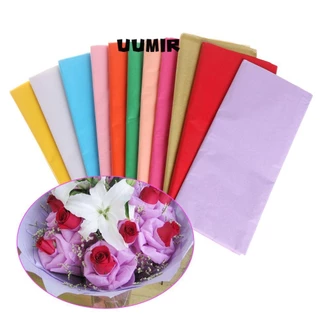 UUMIR Set 10 Túi 10 Tờ Giấy Gói Quà Thủ Công Đa Ứng Dụng