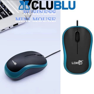 <CLUBLU> Chuột Có Dây Máy Tính Giá Rẻ Có Jack Cắm USB Cảm Ứng Cực Nhạy Nút Ấn Tĩnh Âm Không Gây Ồn Giảm Ồn, Gọn Nhẹ, Đa Thiết Bị, Mac/ PC/ Laptop Gaming Nhân Viên Văn Phòng  Sinh Viên