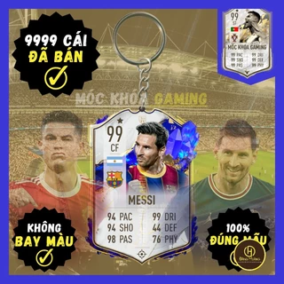 [BST] Móc Khóa Cầu Thủ Mùa - ICON TOTY_móc khoá mica in 2 mặt